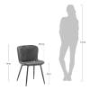 Стул Bradex Home Darcy FR 0614, бирюзовый фото 5