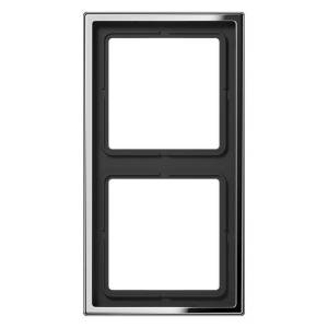 Рамка 2-постовая Jung LS 990 хром GCR2982