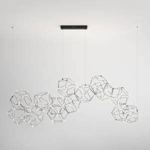 Подвесной светодиодный светильник Eurosvet Uma 90168/14 черный жемчуг Smart