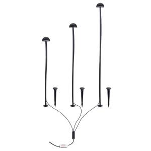Грунтовый светодиодный светильник Arte Lamp Motus A1081PA-3BK