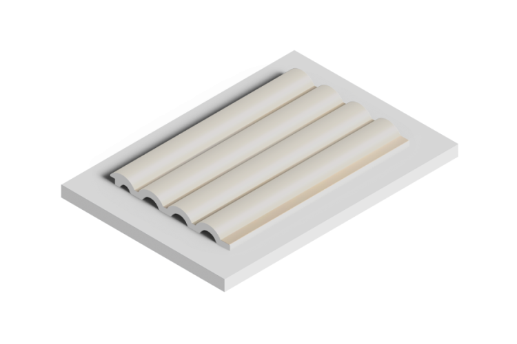 Декоративная панель Hiwood LV140 IV123 270x1.2x12