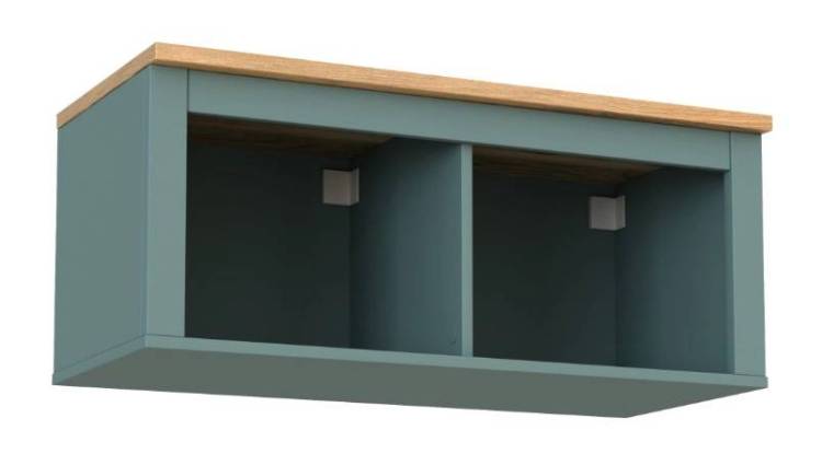 Полка Гуд Лакк Сага 2.08.17.140.16 Темно-бирюзовый/ясень