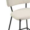 Стул полубарный Woodville Reparo bar 15663 beige/black фото 9
