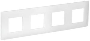 Рамка 4-постовая IEK Skandy SK-M42-K01 арктический белый