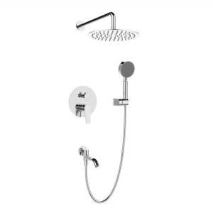 Душевой комплект BelBagno Ancona ANCONA-VDSET-CRM хром, встраиваемый, с изливом