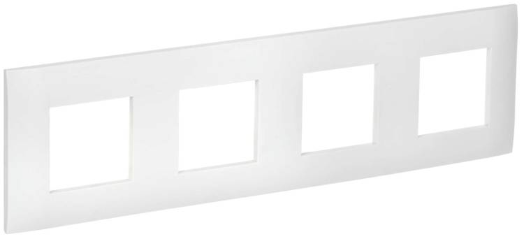 Рамка 4-постовая IEK Skandy SK-M42-K01 арктический белый