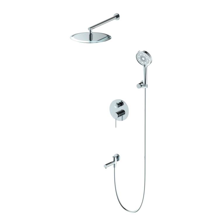 Душевой комплект Wonzon & Woghand WW-88939017-CR хром