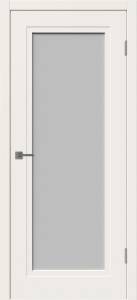 Межкомнатная дверь Владимирская Фабрика Дверей Flat 1 Ivory стекло White Cloud 600x2000