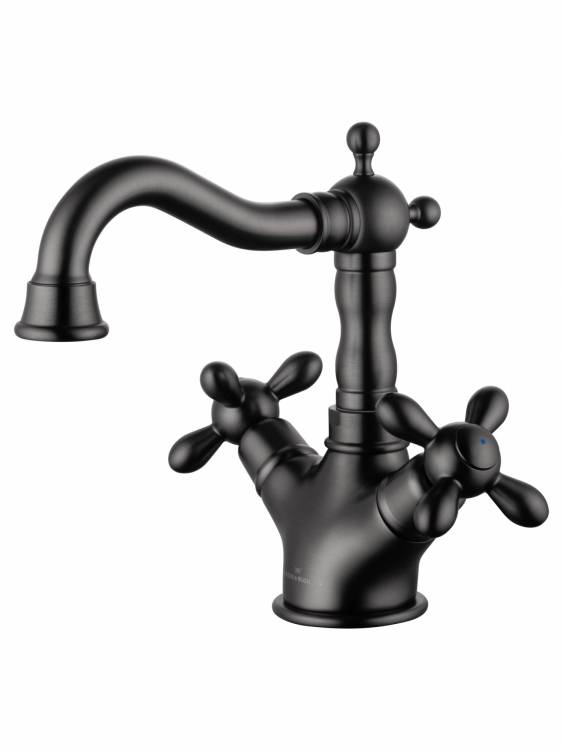 Смеситель для раковины Wonzon & Woghand WW-88139020-BGM темный графит