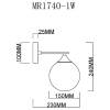 Бра MyFar Fisher MR1740-1W фото 2