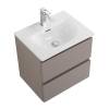 Тумба с раковиной BelBagno Kraft 39 50 Бежевый матовый, раковина BB-8099-3-50 фото 3