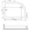 Поддон для душа Grossman GR-41210920R 120x90x15 фото 3