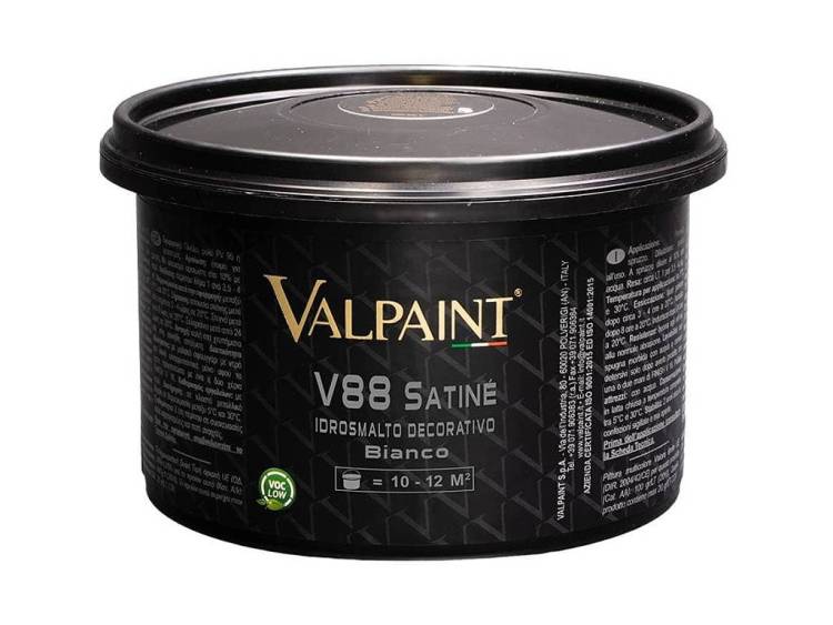 Эмаль Valpaint V88 Satine Bianco 1 л
