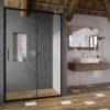 Душевая дверь в нишу Ravak BLSDP2-120 профиль черный фото 2