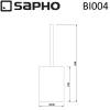 Ершик SAPHO BAMBUS для унитаза, напольный, в комплекте с бамбуковым стаканом фото 3
