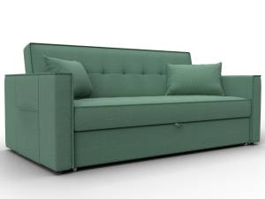 Диван прямой Лига Диванов Лига-104 (160) 134878 Зеленый