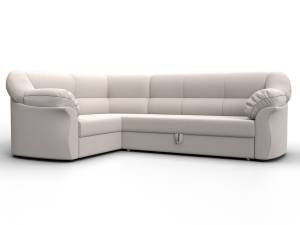 Диван угловой Лига Диванов Карнелла 128162L Бежевый