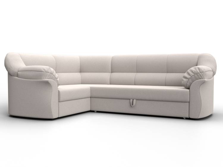 Диван угловой Лига Диванов Карнелла 128162L Бежевый