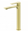 Смеситель для раковины Wonzon & Woghand WW-88019079-BG высокий, брашированное золото