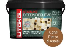 Затирка Litokol Starlike Defender EVO S.209 P.Assisi 1 кг