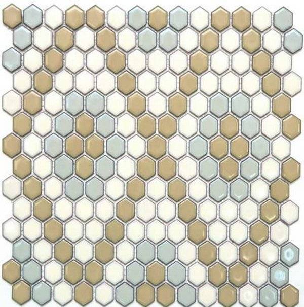 Мозаика NSmosaic Porcelain series PS2326-42 30.6x35