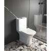 Унитаз-компакт Aquatek Optima Square AQ4411-00 безободковый, сиденье микролифт, белый фото 6