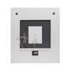 Зеркало Cezares Interni CZR-SPC-INT-1000-900-LED-TCH-WARM-BL с подсветкой, сенсорным выключателем и подогревом, Bianco Lucido, 100x90 фото 4