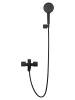 Смеситель для ванны Wonzon & Woghand WW-88639010-MB с душем, черный матовый фото 2