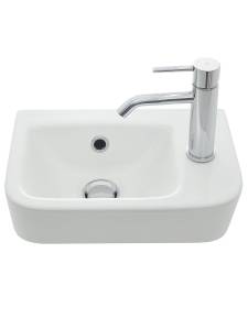 Умывальник AQUAme AQM5006R с отверстием под смеситель правый 375х245х135