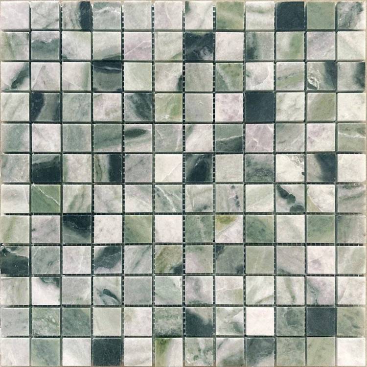 Мозаика LeeDo Pietrine 7 Onice Verde Oliva Pol (2.3x2.3) 29.8x29.8