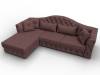 Диван угловой Лига Диванов Артис 128039L Бордовый фото 6