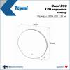 Зеркало Teymi Oreol T20244S с подсветкой, сенсор, круглое, D50 фото 14