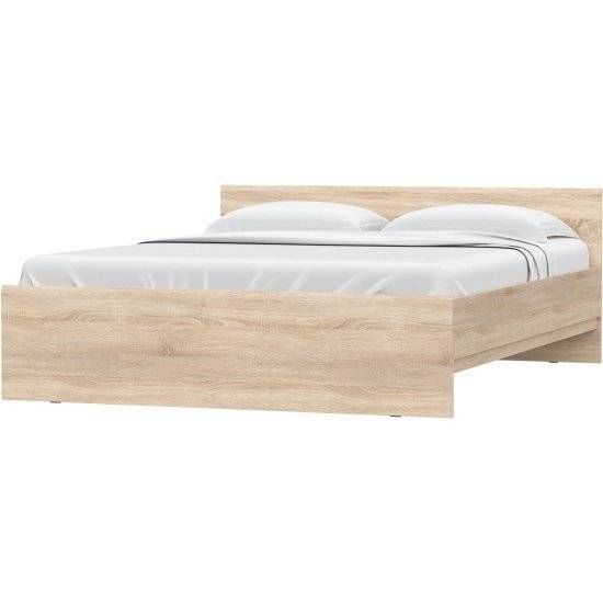 Кровать 160х200 НК-Мебель Stern 72676498 Дуб Сонома 70x163.9x204.7