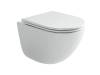 Унитаз подвесной Ceramica Nova Vogue (Тренд) CN4008TMW безободковый, сиденье микролифт, черный матовый