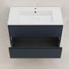 Тумба под раковину Style Line Лима 90 ЛС-00002465 подвесная, графит фото 6