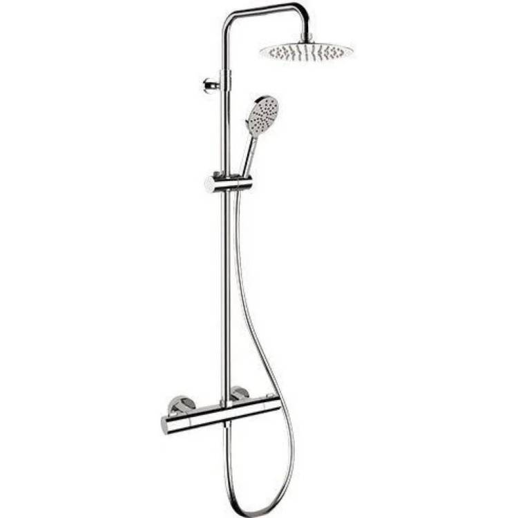 Душевая система Remer Elegance EQ32A8MPUFM25G хром, с термостатом