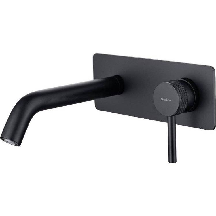 Смеситель для раковины Allen Brau Priority 5.31003-31 с внутренней частью, черный матовый