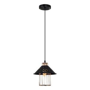 Подвесной светильник Reluce 02501-0.9-01 BK+GD
