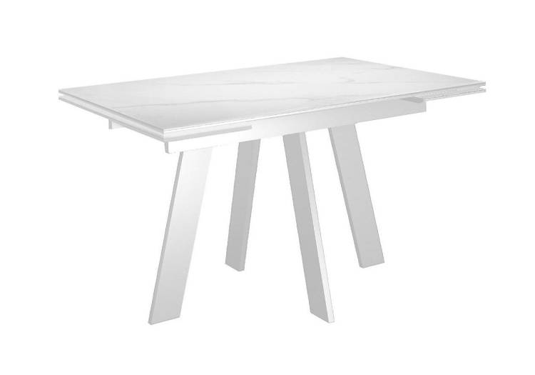 Кухонный стол Дик SKM110 00-00082899 Белый мрамор