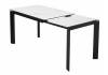 Стол Woodville Corner 518854 matte statuario стекло белый мрамор матовый/керамика черный 120(170)x80x76 фото 5
