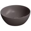 Раковина GSI Pura 885416 32 см, коричневая матовая