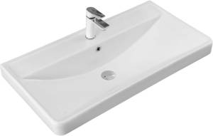 Раковина Aquanet Ирис 323883 белый, 90.5x46.5