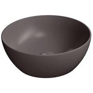 Раковина GSI Pura 885416 32 см, коричневая матовая