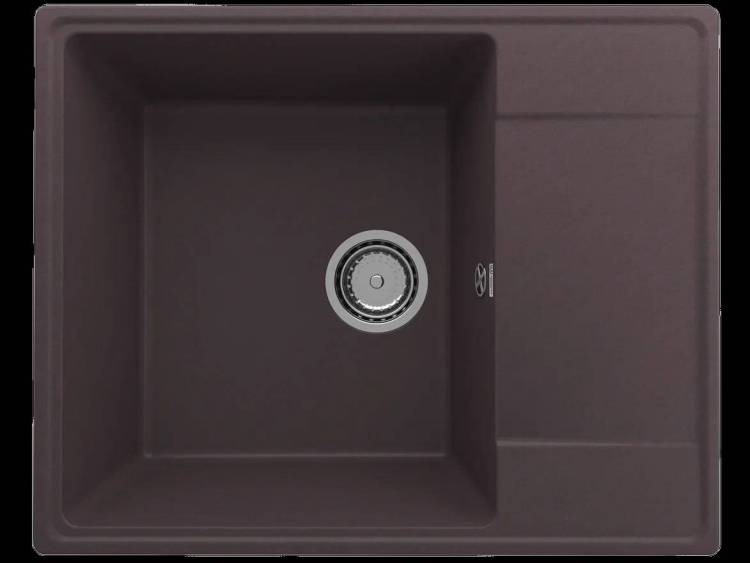 Мойка кухонная Ulgran Quartz Prima 605-06 трюфель