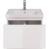 Тумба с раковиной Dreja Perfecto 60 белый глянец фото 6