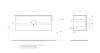 Тумба под раковину BelBagno KRAFT-1200-2C-SO-BO Bianco Opaco, 120x45.5x50 фото 2