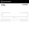 Полотенцедержатель WHITECROSS Cubo CU2450NIB никель брашированный фото 2