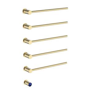 Полотенцесушитель электрический Terminus Аккорд П5 50x80, брашированное золото