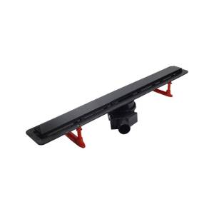 Душевой лоток Pestan Confluo Frameless Line 450 black glass
