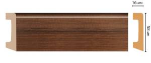 Плинтус DECOMASTER D234-74 240x1.6x5.8